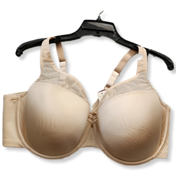 Cacique Illusion Full Coverage Support Solution Sheer Micro-mesh 44DDD - Picture 11 of 11